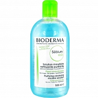 Биодерма Себиум Вода очищающая (раствор H2O) Sebium Bioderma